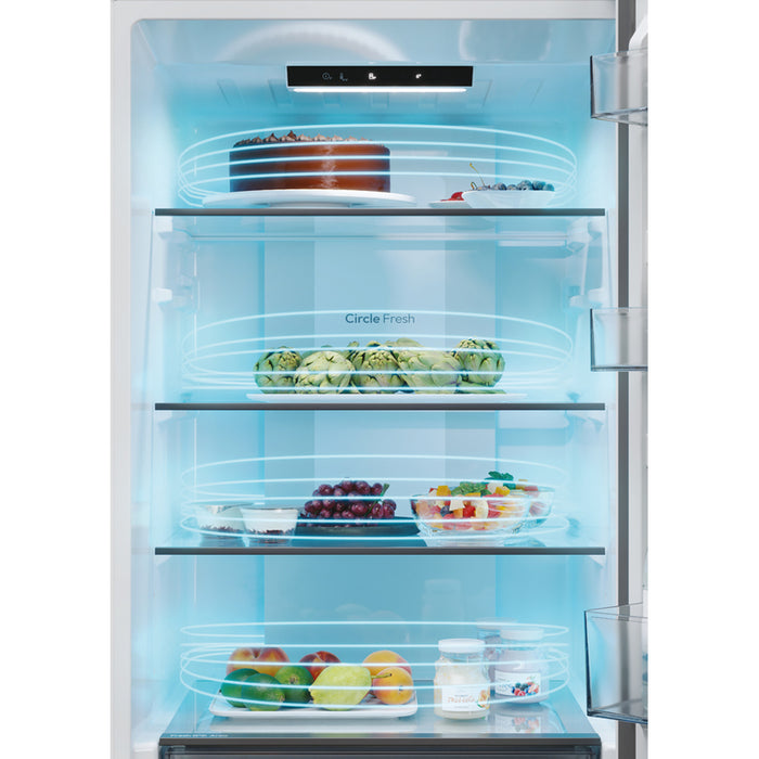 Refrigerator with bottom freezer CANDY ECN 2CQTEW 186 185.00 cm