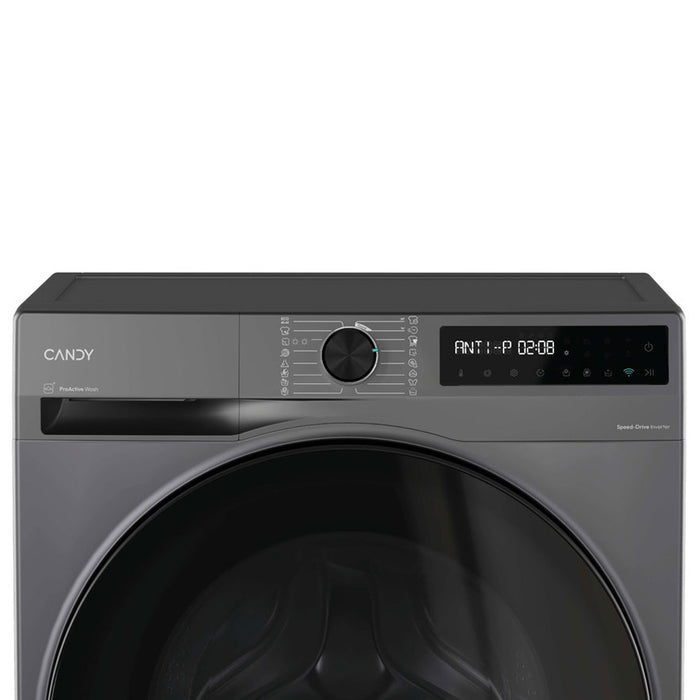 Washer Dryer CANDY BWR 496 BL10G-S/ANTHR. 1400 rpm, INVERTER MOTOR