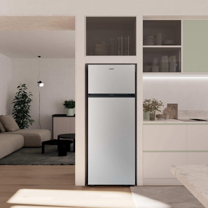 Refrigerator with top freezer CANDY CNDQ2S 514 EX 143.00 cm