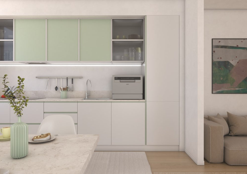 Candy RapidÓ CP 6E51LS Freestanding 6 place settings E