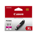 CANON 1LB CLI-551XL M BL ink cartridge magenta 1-pack blister with alarm - Мастила и Мастилени глави<<<Консумативи