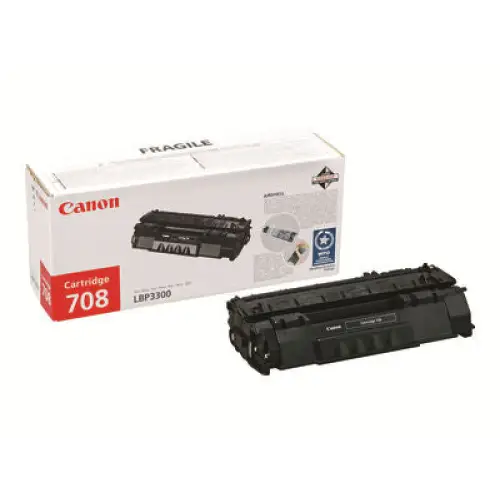 CANON 708 toner cartridge black low capacity 2.500 pages 1-pack - Тонери<<<Консумативи - Лазер<<<Печат Сканиране и