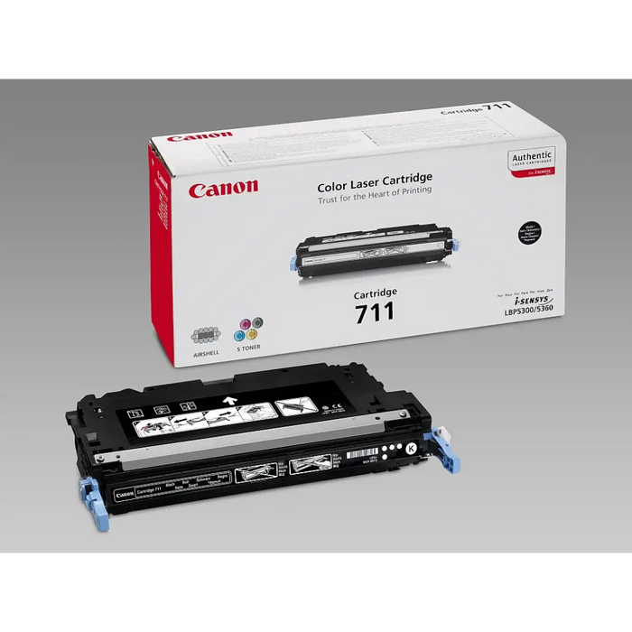 CANON 711 toner black standard capacity 6.000 pages 1-pack - Тонери<<<Консумативи - Лазер<<<Печат Сканиране и