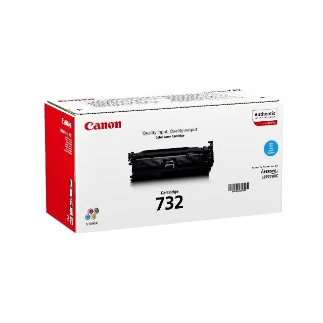 CANON 732-C toner cartridge cyan standard capacity 6.400 pages 1-pack - Тонери<<<Консумативи - Лазер<<<Печат Сканиране