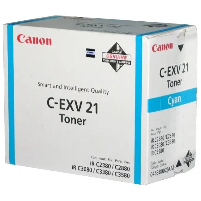 CANON C-EXV 21 toner cartridge cyan standard capacity 14.000 pages 1-pack - Консумативи за копирни машини<<<CANON