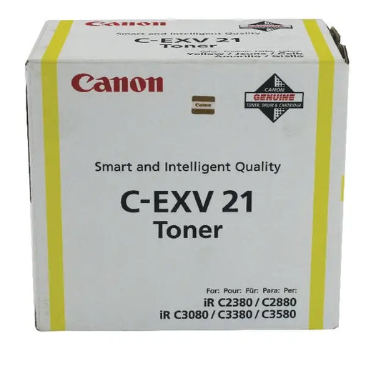 CANON C-EXV 21 toner cartridge yellow standard capacity 14.000 pages 1-pack - Тонери<<<Консумативи - Лазер<<<Печат