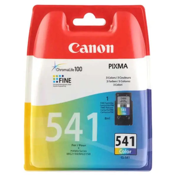 CANON CL-541 ink cartridge colour standard capacity 1-pack blister without alarm - Мастила и Мастилени