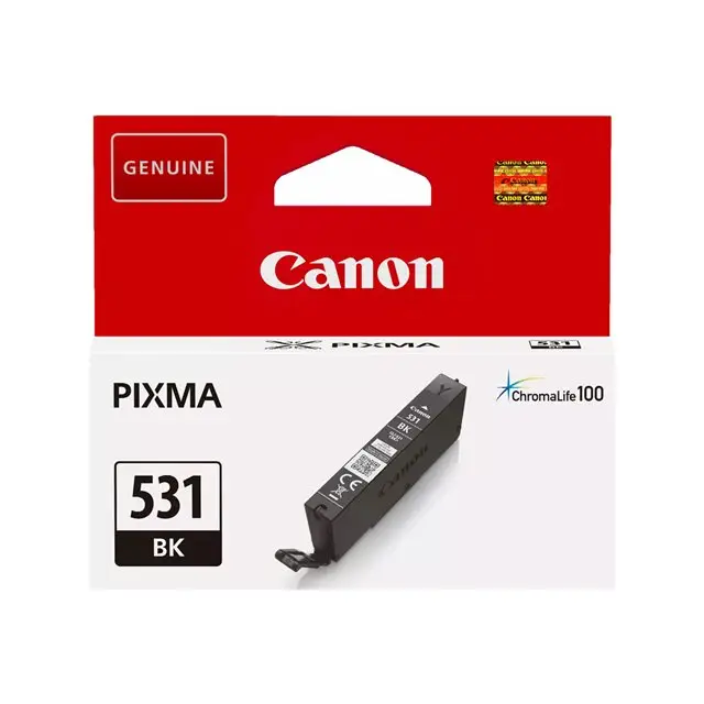 CANON cli-531 Ink Cartridge Black Europe - Мастила и Мастилени глави<<<Консумативи - Мастила<<<Печат Сканиране и
