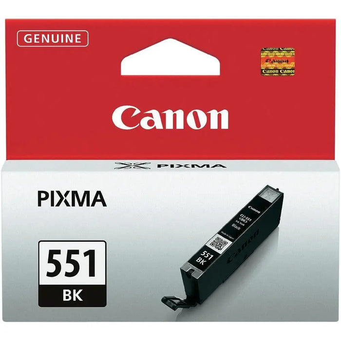 Canon CLI-551 BK - Консумативи за мастилоструйни принтери<<<CANON консумативи<<<CANON<<<PolyComp&&&Мастила и Мастилени