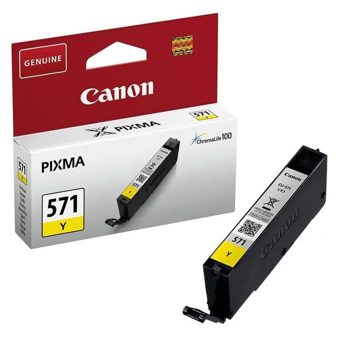 Canon CLI-571 Y - Консумативи за мастилоструйни принтери<<<CANON консумативи<<<CANON<<<PolyComp&&&Мастила и Мастилени