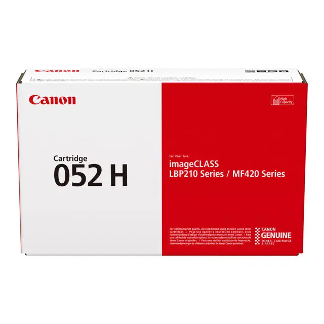 CANON CRG 052H Black Toner Cartridge - Тонери<<<Консумативи - Лазер<<<Печат Сканиране и Консумативи<<<ALSO&&&Оригинални