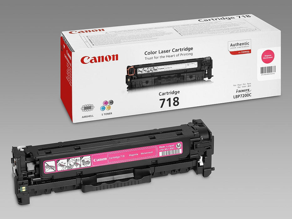 Canon CRG-718M - Консумативи за лазерни принтери<<<CANON консумативи<<<CANON<<<PolyComp&&&Консумативи лазерни
