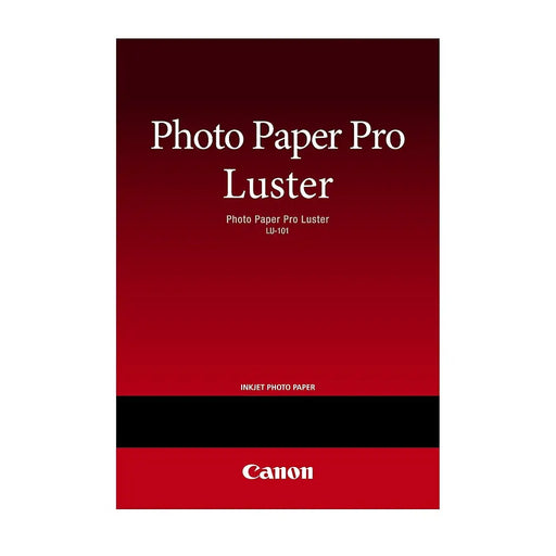 CANON LU-101 260g/m2 A4 20 sheets 1-pack luster paper - Офис и Фото хартии<<<Консумативи - Хартия<<<Печат Сканиране и
