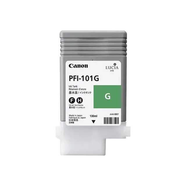 CANON PFI-101G ink cartridge green standard capacity 130ml 1pack - LFP мастила и LFP мастилени глави<<<Консумативи
