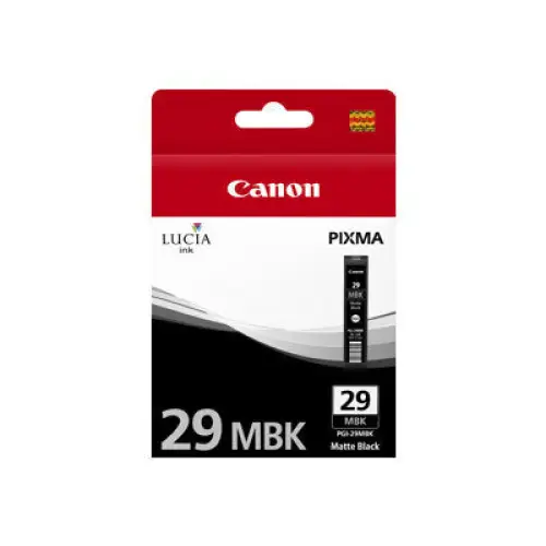 CANON PGI-29 MBK ink cartridge matte black standard capacity 1.900 pictures 1-pack - Мастила и Мастилени