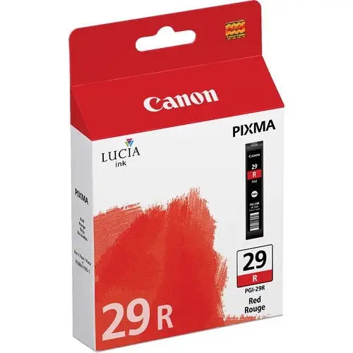CANON PGI-29 R ink cartridge red standard capacity 2.370 pictures 1-pack - Мастила и Мастилени глави<<<Консумативи