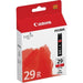 CANON PGI-29 R ink cartridge red standard capacity 2.370 pictures 1-pack - Мастила и Мастилени глави<<<Консумативи