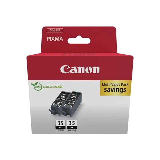 CANON PGI-35 Ink Cartridge Twin Pack - Мастила и Мастилени глави<<<Консумативи - Мастила<<<Печат Сканиране и