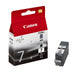 CANON PGI-7BK ink cartridge black high capacity 565 pages 1-pack - Мастила и Мастилени глави<<<Консумативи