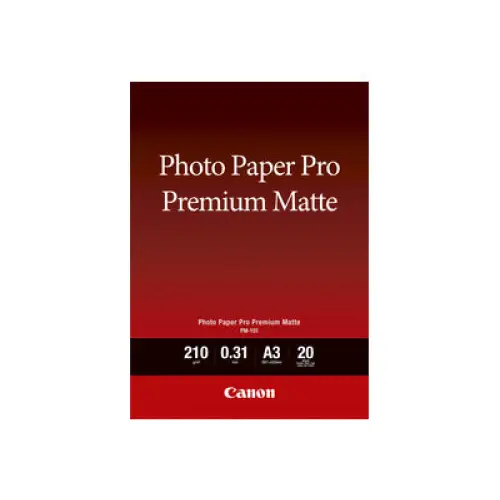 CANON Photo Paper Premium Matte A3 20 sheets - Офис и Фото хартии<<<Консумативи - Хартия<<<Печат Сканиране и