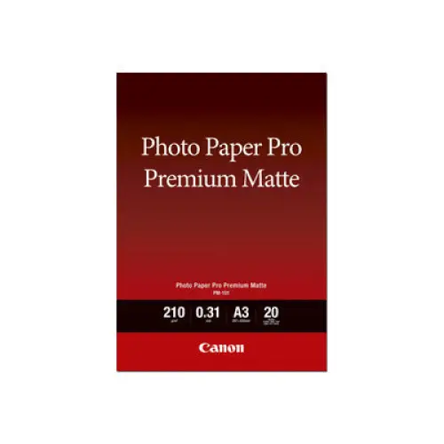 CANON Photo Paper Premium Matte A3+ 20 sheets - Офис и Фото хартии<<<Консумативи - Хартия<<<Печат Сканиране и