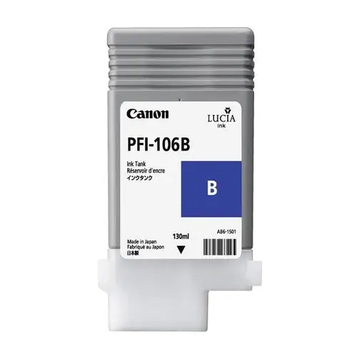 Canon Pigment Ink Tank PFI-106 Blue - Консумативи за плотери<<<CANON консумативи<<<CANON<<<PolyComp&&&LFP мастила и LFP