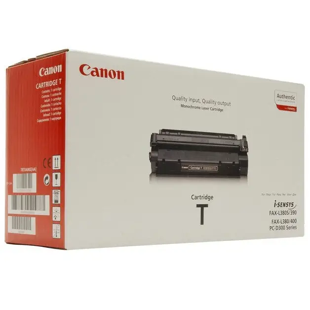Canon Toner T toner cartridge 1 pc(s) Original Black - Тонери<<<Консумативи - Лазер<<<Печат Сканиране и