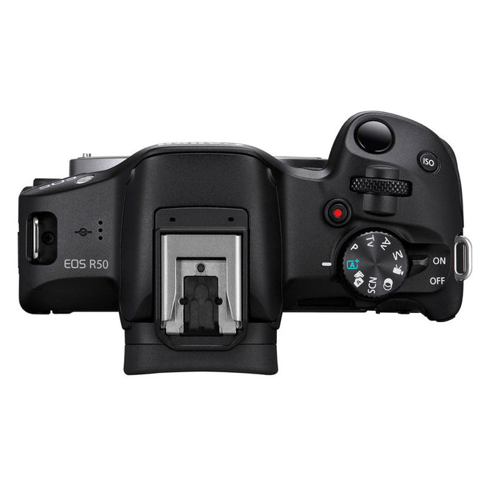 Mirrorless camera CANON EOS R50 +RF-S18-45 24.2 MPx, WI-FI, MIRRORLESS