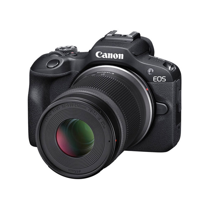 Mirrorless camera CANON EOS R100+RF-S18-45+RF-S 55-210 24.1 MPx, WI-FI, MIRRORLESS