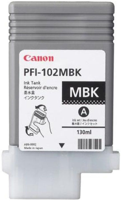 Canon Pigment Ink Tank PFI-102, Matte Black