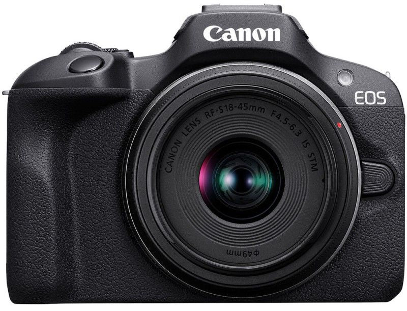 Mirrorless camera CANON EOS R100+RF-S18-45 TRAVEL KIT 24.1 MPx, WI-FI, MIRRORLESS