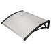 CANOPY POLYCARBONATE 100X120CM GRAND ALL HD-10414 - Сенници<<<Чадъри сенници и шатри<<<Градина<<<Praktiker