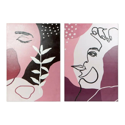 Canvas DKD Home Decor Eye Pinewood Canvas 80 x 3 x 120 cm - Декорация и Осветление<<<Дом Градина<<<BigBuy&&&Картини и