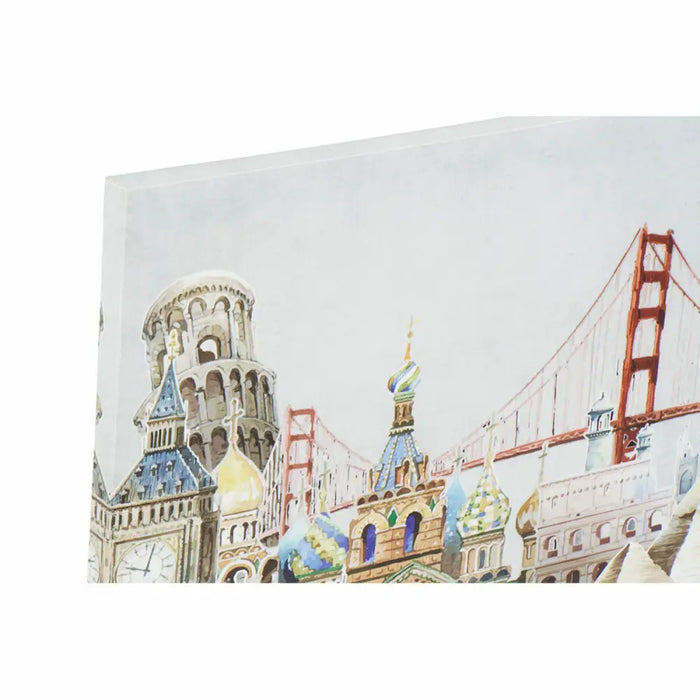 Canvas DKD Home Decor Canvas MDF Wood 90 x 2 x 30 cm - Декорация и Осветление<<<Дом Градина<<<BigBuy&&&Картини и