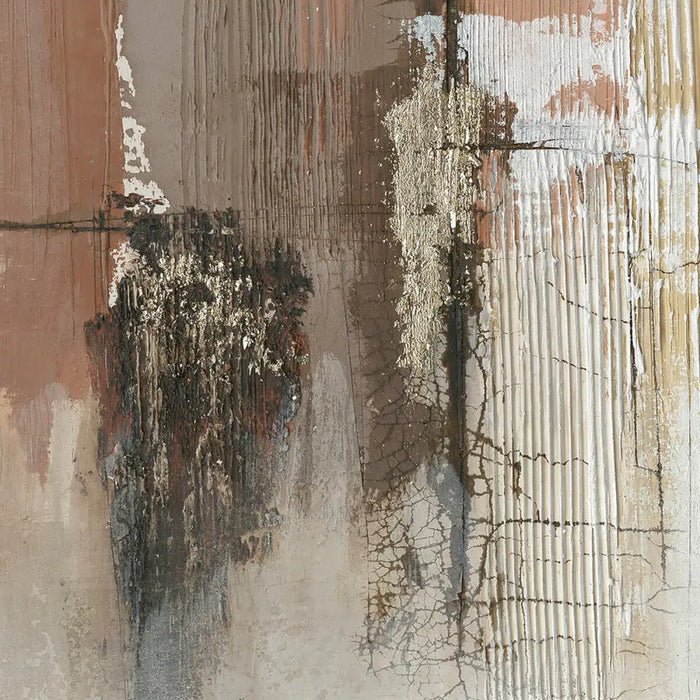 Canvas DKD Home Decor Pinewood Canvas 100 x 2,4 x 100 cm - Декорация и Осветление<<<Дом Градина<<<BigBuy&&&Картини и