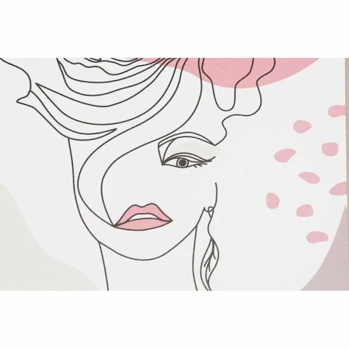 Canvas DKD Home Decor Pinewood Canvas 30 x 1,8 x 40 cm - Декорация и Осветление<<<Дом Градина<<<BigBuy&&&Картини и