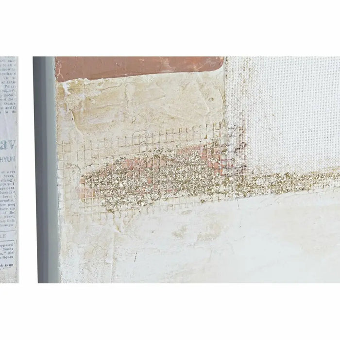 Canvas DKD Home Decor Pinewood Canvas 80 x 3,7 x 100 cm - Декорация и Осветление<<<Дом Градина<<<BigBuy&&&Картини и