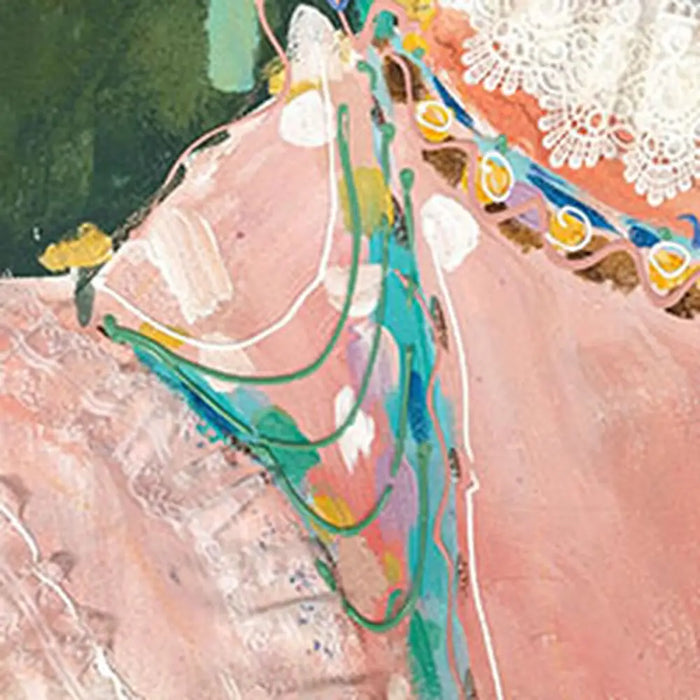 Canvas DKD Home Decor Pinewood Canvas 90 x 3,7 x 90 cm - Декорация и Осветление<<<Дом Градина<<<BigBuy&&&Картини и