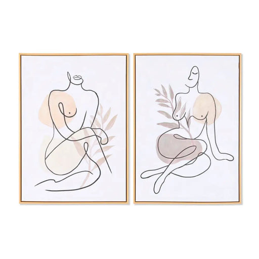 Canvas DKD Home Decor polystyrene Canvas 50 x 3,5 x 70 cm - Декорация и Осветление<<<Дом Градина<<<BigBuy&&&Картини и