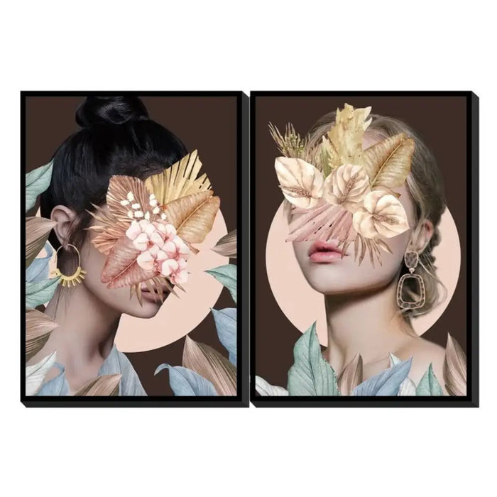 Canvas DKD Home Decor polystyrene Canvas 50 x 3,5 x 70 cm - Декорация и Осветление<<<Дом Градина<<<BigBuy&&&Картини и