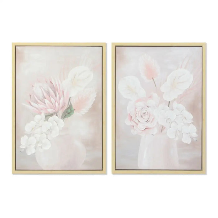 Canvas DKD Home Decor polystyrene Canvas 50 x 4 x 70 cm (2 Pieces) - Декорация и Осветление<<<Дом
