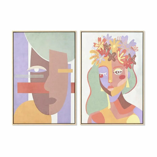 Canvas DKD Home Decor polystyrene Canvas 63 x 4 x 93 cm - Декорация и Осветление<<<Дом Градина<<<BigBuy&&&Картини и