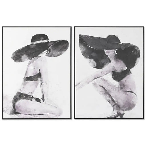 Canvas DKD Home Decor polystyrene Canvas 90 x 4 x 120 cm - Декорация и Осветление<<<Дом Градина<<<BigBuy&&&Картини и