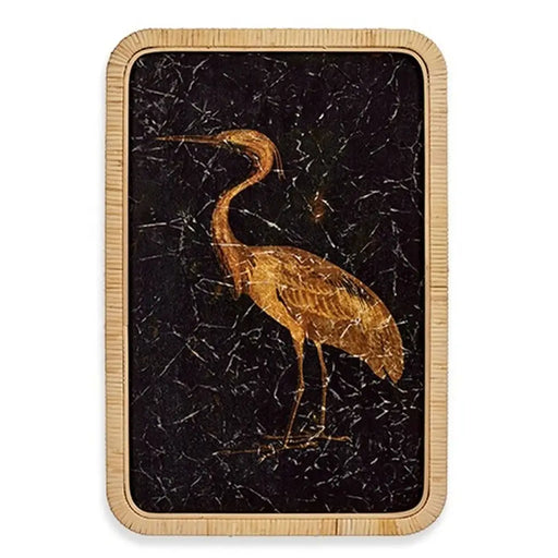 Canvas Gift Decor Heron 2 x 60 x 40 cm (6 Units) - Декорация и Осветление<<<Дом Градина<<<BigBuy&&&Картини и
