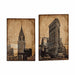 Canvas Gift Decor New York 90 x 3 x 60 cm (4 Units) - Декорация и Осветление<<<Дом Градина<<<BigBuy&&&Картини и