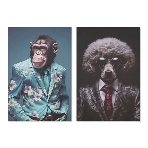 Canvas Home ESPRIT Canvas 80 x 3 x 120 cm - Декорация и Осветление<<<Дом Градина<<<BigBuy&&&Картини и