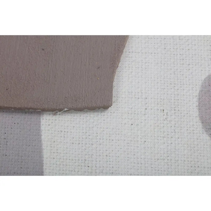 Canvas Home ESPRIT Beige Grey Abstract Modern 40 x 3 x 50 cm (2 Units) - Декорация и Осветление<<<Дом