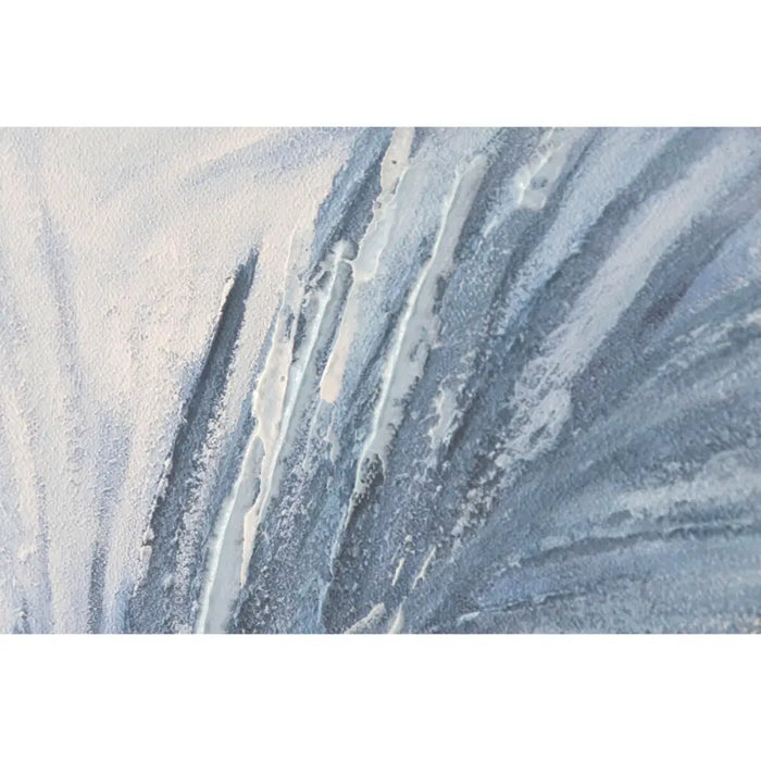 Canvas Home ESPRIT Blue White Palms Tropical 82,5 x 3,5 x 122,5 cm (2 Units) - Декорация и Осветление<<<Дом