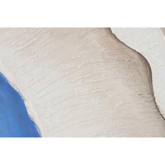 Canvas Home ESPRIT Blue White Sheets Tropical 82,5 x 4,5 x 122,5 cm (2 Units) - Декорация и Осветление<<<Дом