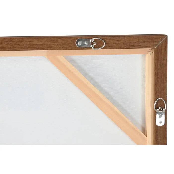 Canvas Home ESPRIT Brown Beige Terracotta Abstract Urban 100 x 4 x 100 cm (2 Units) - Декорация и Осветление<<<Дом